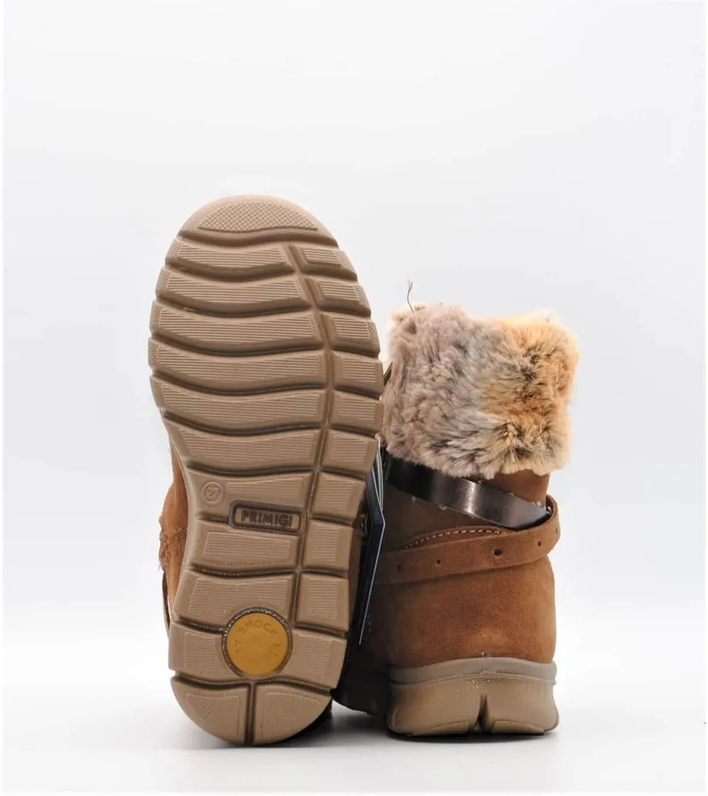 BOTA PRIMIGI NIÑA GORETEX CUERO ADORNO PELO